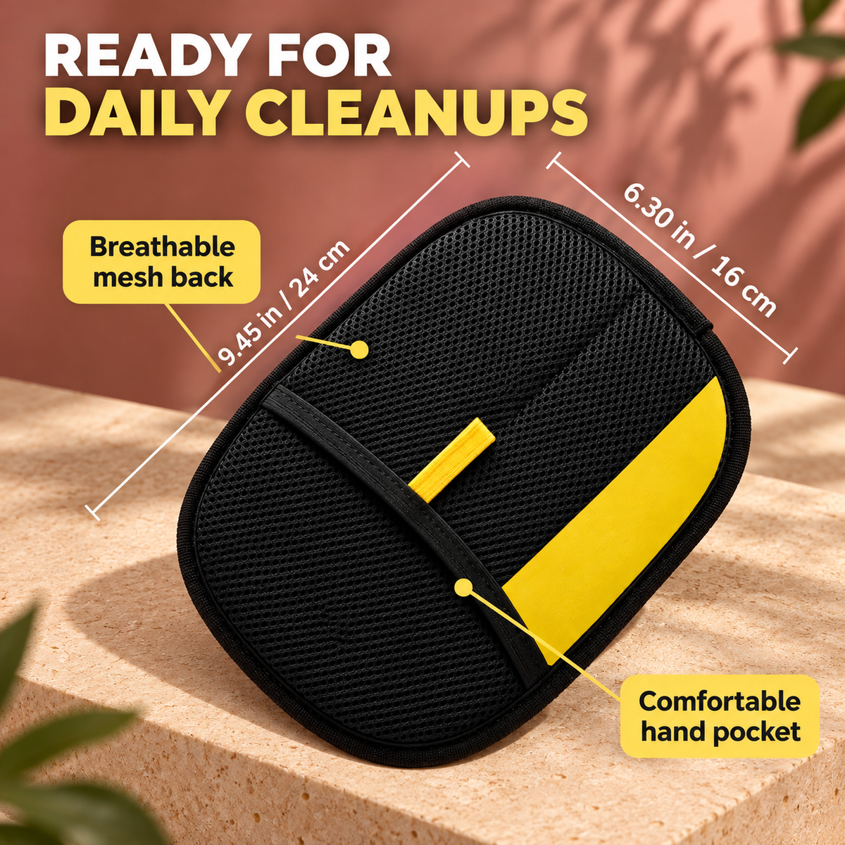 Reusable Pet Hair Removal Mitt – Washable & Easy to Use