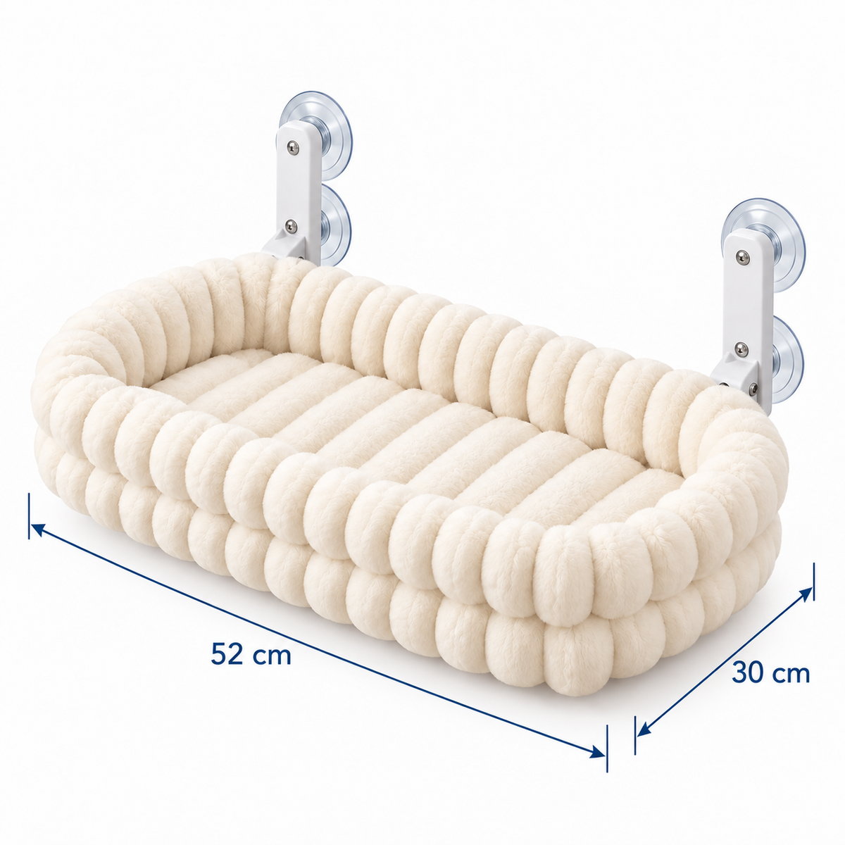 Foldable Cat Window Perch – Cord-Free & Washable
