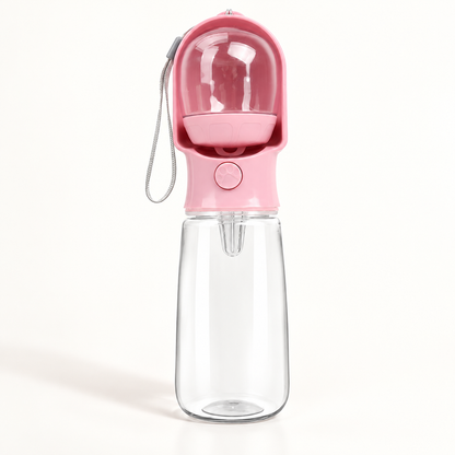 3-in-1 Pet Travel Bottle – Water, Food