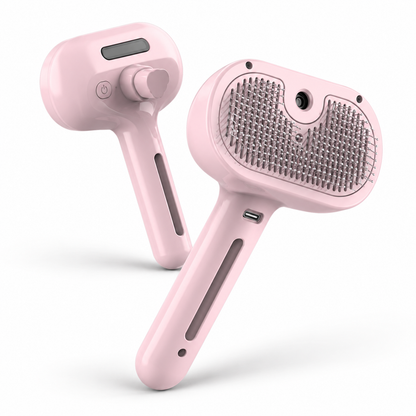 Pet Mist Grooming Brush – Soft Bristles & Loose Fur Care
