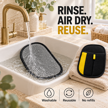 Reusable Pet Hair Removal Mitt – Washable & Easy to Use