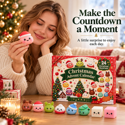 Christmas Advent Calendar – 24 Mini Squishy Surprises
