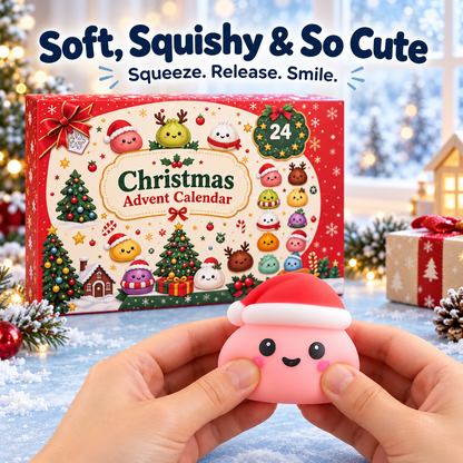 Christmas Advent Calendar – 24 Mini Squishy Surprises